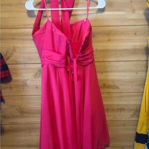 Elegant Pink Women's Dress